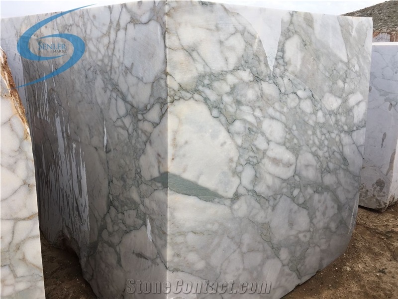 Calacatta Green Marble Blocks