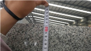 China Light Grey Granite Slabs G603 Gangsaw Big Slabs