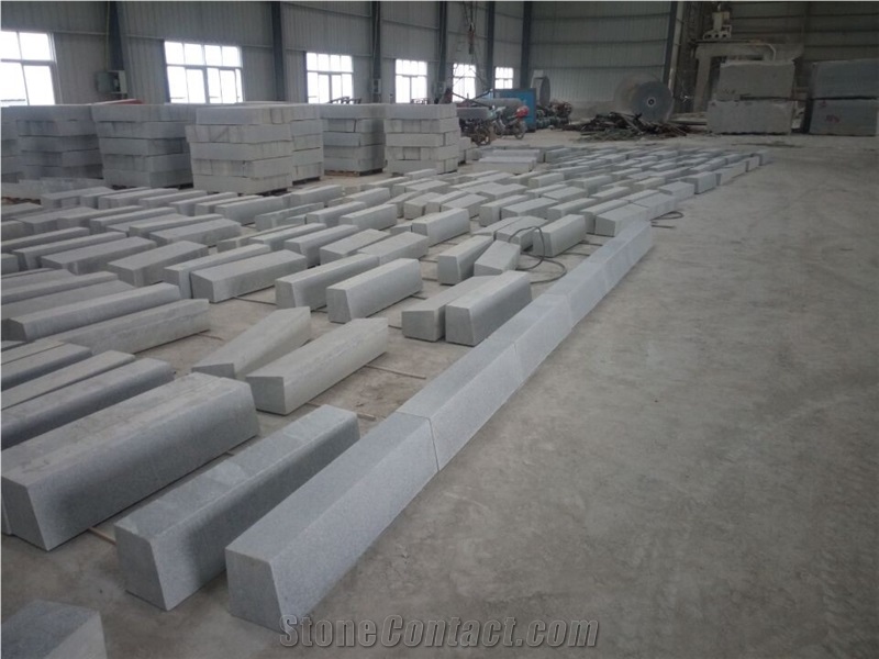 China Light Grey New G603 Granite Kerbstones