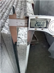 Hubei G603 Granite Small Slabs Light Grey China Granite