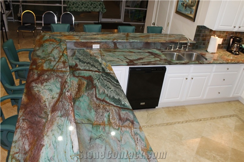 Gaya Botanic Bordeaux Kitchen Perimeter Counter Top