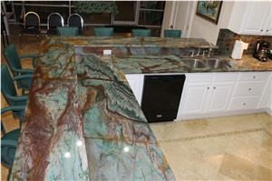 Gaya Botanic Bordeaux Kitchen Perimeter Counter Top