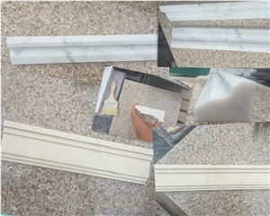 Bianco Carrara Border Line Stone