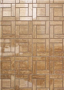 Tumbled Travertine Mosaic Tumbled Travertine Mosaic