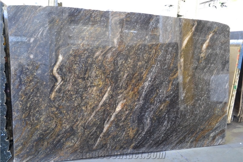 Crystal Fire Granite Polished 3cm Slabs