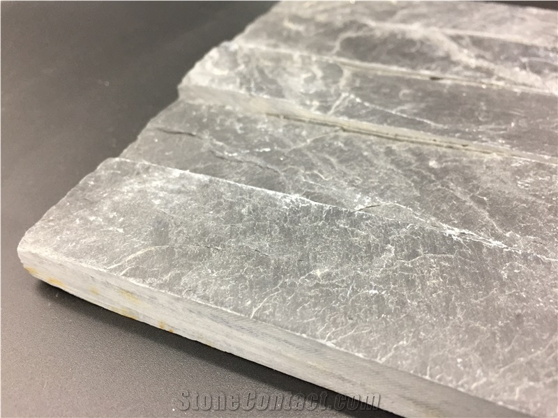 Dark Grey Slate Wall Panel Tile (600x150mm)
