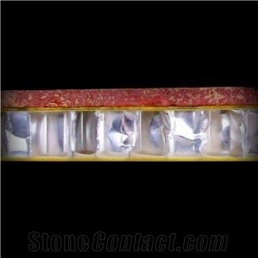 Natural Stone Aluminium Backed Honeycomb Panels