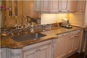 Breccia Montana Dark Quartzite Kitchen Countertop Breccia Montana Dark Quartzite Kitchen Countertop