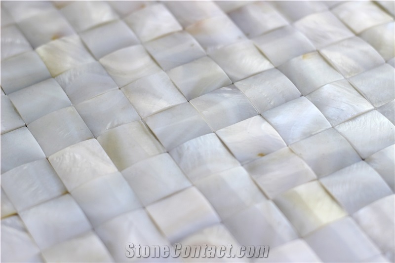 Gop-M18 Mother Of Pearl Shell Mosaic Tile