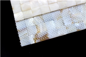 Gop-M18 Mother Of Pearl Shell Mosaic Tile