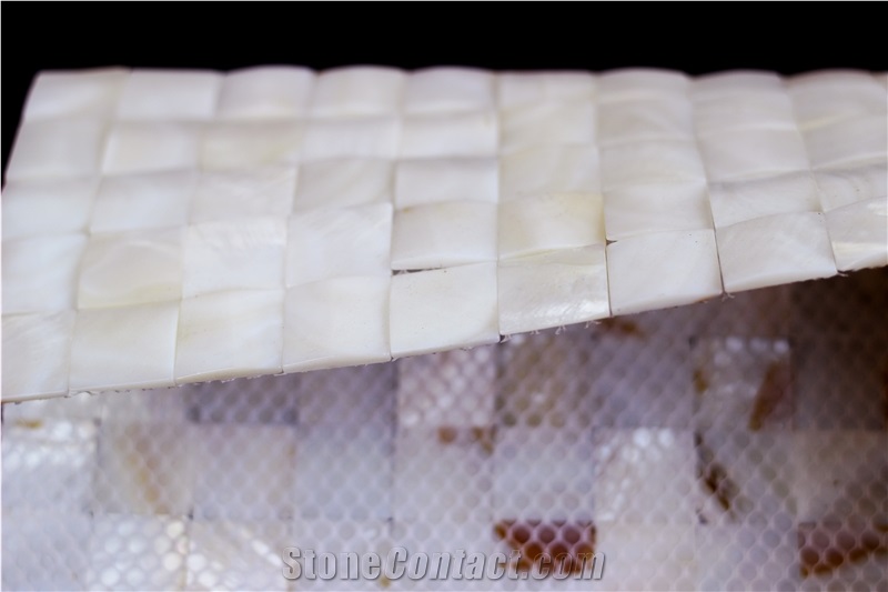 Gop-M18 Mother Of Pearl Shell Mosaic Tile