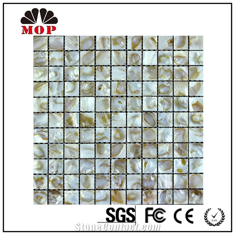 Mop-G40 Mother Of Pearl Tile Backsplash