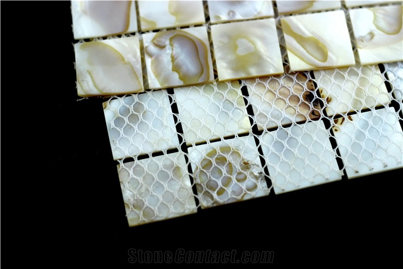 Mop-G40 Mother Of Pearl Tile Backsplash