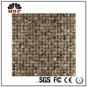 Mop-M12 15*15mm Mother Of Pearl Shell Mosaic Slab Mop-M12 15*15mm Mother Of Pearl Shell Mosaic Slab