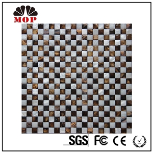 Mop-M13 15*15mm Shell Mosaic Tile Club