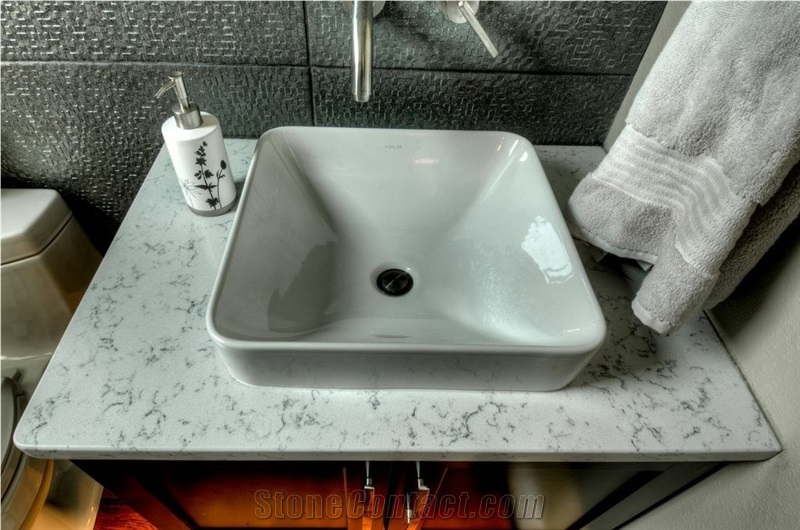 Quartz Bathroom Countertops
