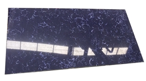 Marble Vein Quartz Engineered Quartz Stone Artificial Quartz Stone/Glacier White