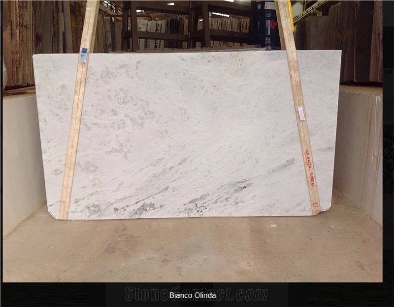 Bianco Olinda Marble Slabs