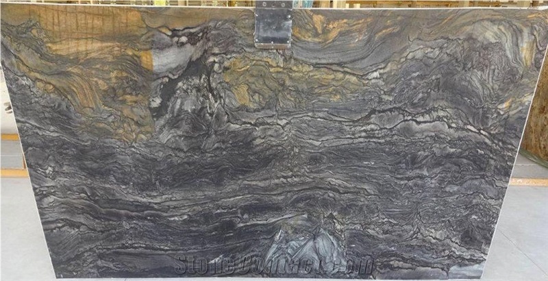 Black Phantus Quartzite Slabs