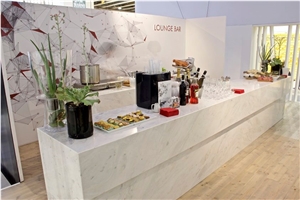 Sky White Marble Bar-Top