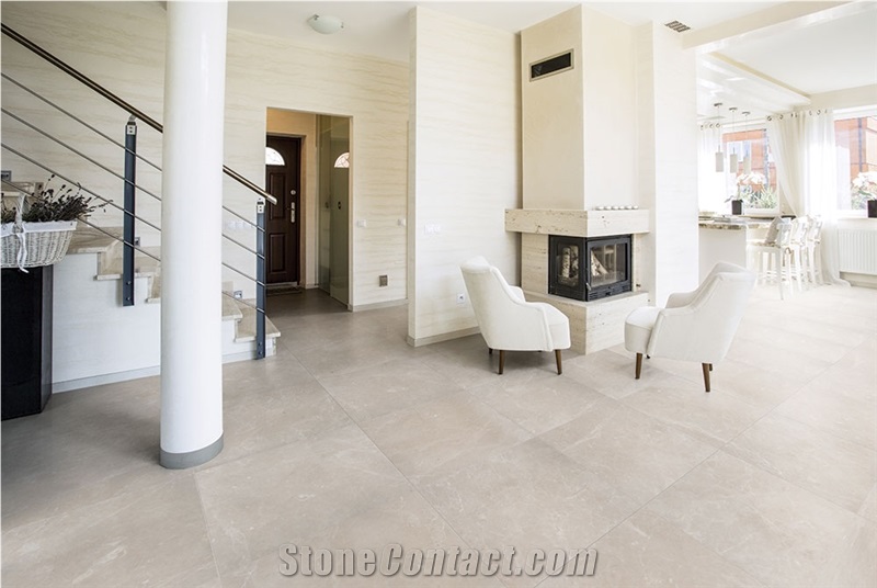 Sweet Cream Marble Tiles, Slabs
