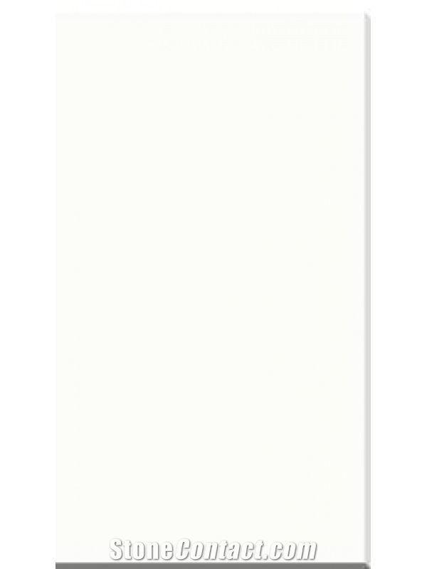 Super White Glass with Porcelain Backing Floor Tiles