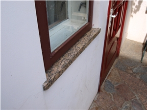 Giallo Fiorito Granite Window Sills