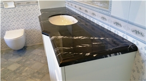 Nero Marquina Select Marble Bath Top