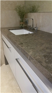 Grigio Artemis Honed Bathroom Vanity Top