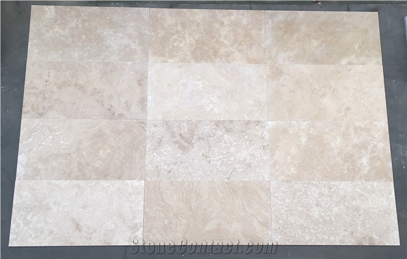 Santiago Travertine Honed Filled Tiles