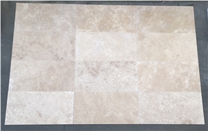 Santiago Travertine Honed Filled Tiles