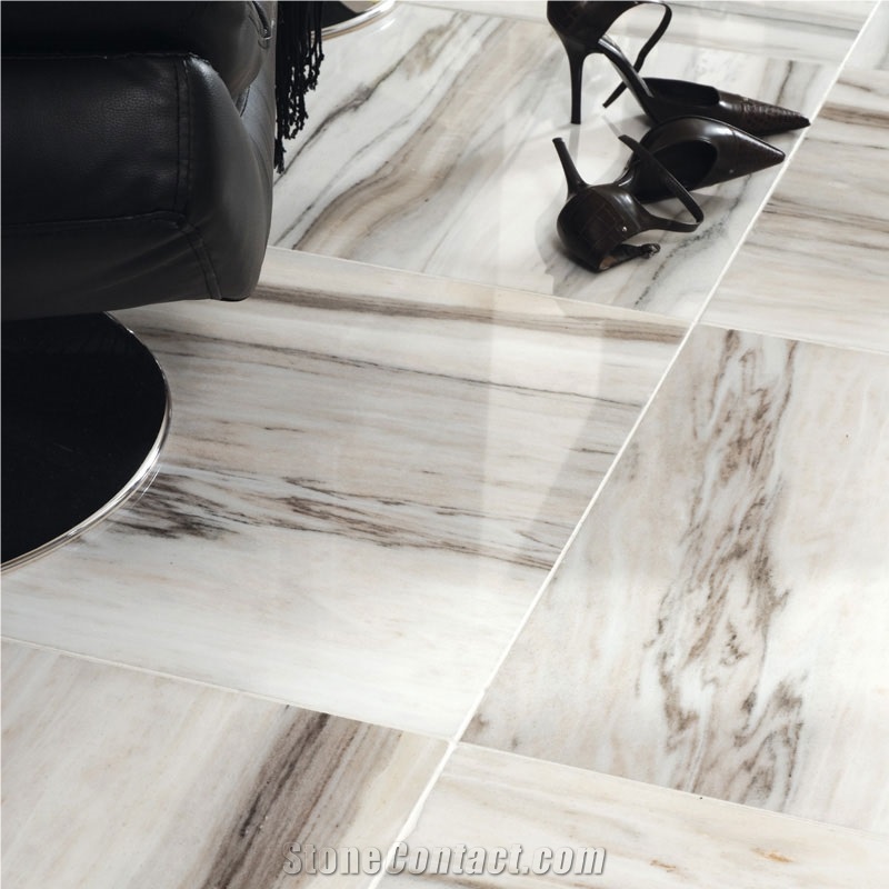 Skyline White Marble Slab, White Marble Tiles & Slabs Turkey, Flooring Tiles