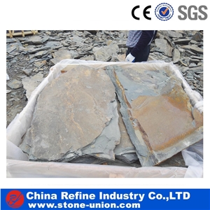 Brown Slate Random Stone Flagstone