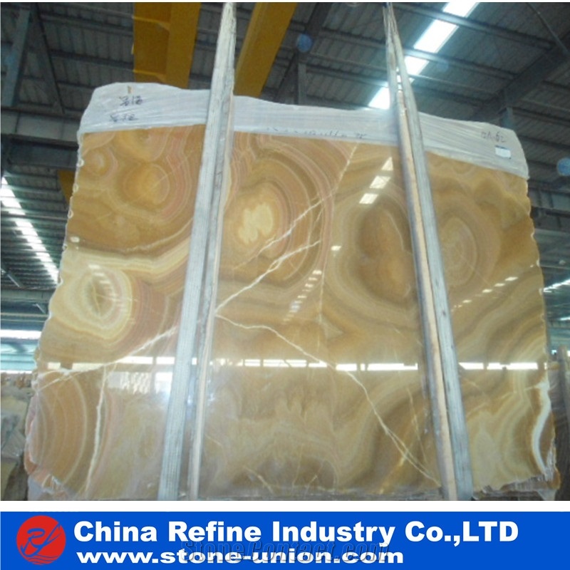Cheap Chinese Orange Onyx Slab, Orange Onyx Flooring Tile,Yellow Onyx for Construction Stone, Ornamental Stone