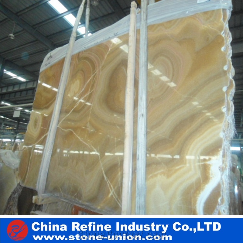 Cheap Chinese Orange Onyx Slab, Orange Onyx Flooring Tile,Yellow Onyx for Construction Stone, Ornamental Stone