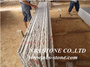 G635 Granite,Polished Tiles& Slabs,Flamed,Bushhammered,Cut to Size for Countertop,Kitchen Tops,Wall Covering,Flooring,Project,Building Material