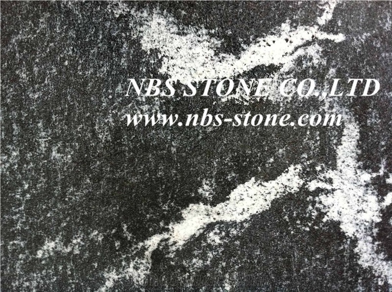 Jet Mist Black Granite,Polished Tiles& Slabs,Flamed,Bushhammered,Cut to Size