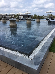 Beautiful Pool Tile Blue Stone