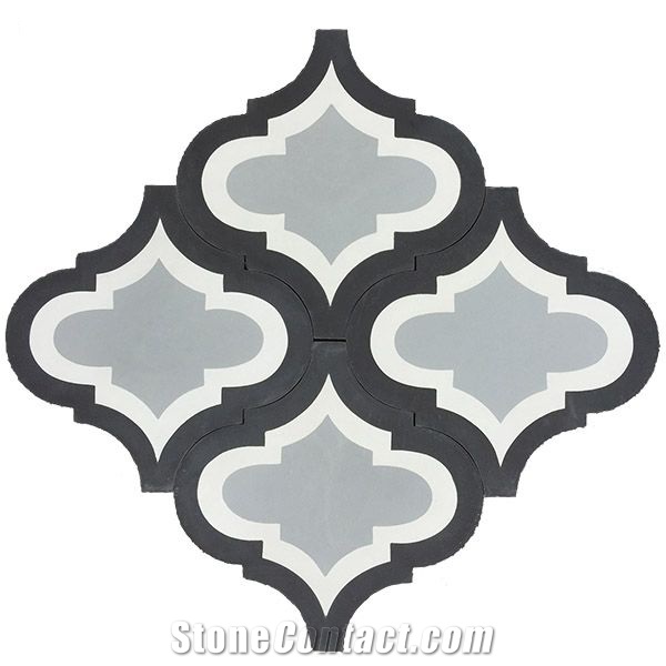 Lantern Encaustic Cement Tile