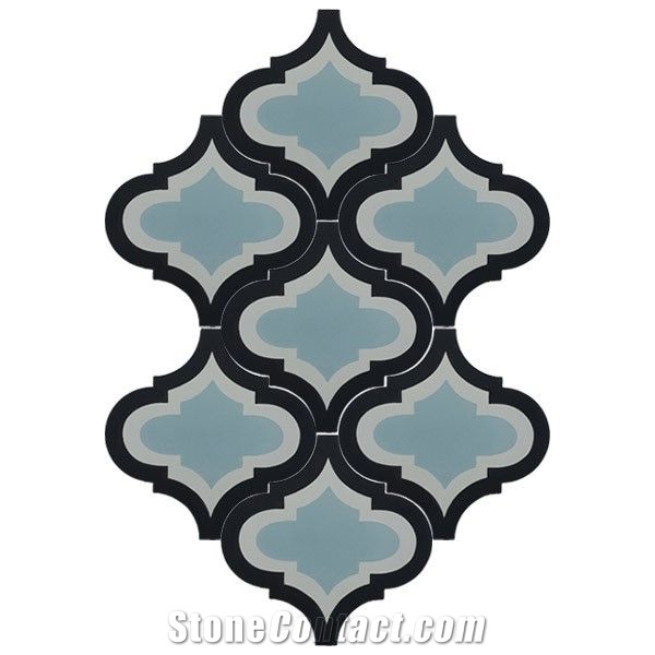 Lantern Encaustic Cement Tile