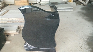 Nimbus Black Granite Monument