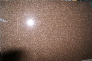 Coral Mist Granite Tiles & Slabs, Brown Ukraine Granite Tiles & Slabs