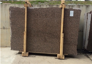 Coral Mist Granite Tiles & Slabs, Brown Ukraine Granite Tiles & Slabs