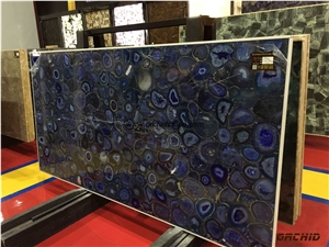 Semi Precious Backlit Stone Blue Agate Slabs & Tiles,Gemstone Translucent Blue Agate for Countertops,Worktops,Island Tops,Bar Tops Semi Precious Backlit Stone Blue Agate Slabs & Tiles,Gemstone Translucent Blue Agate for Countertops,Worktops,Island Tops,Bar Tops