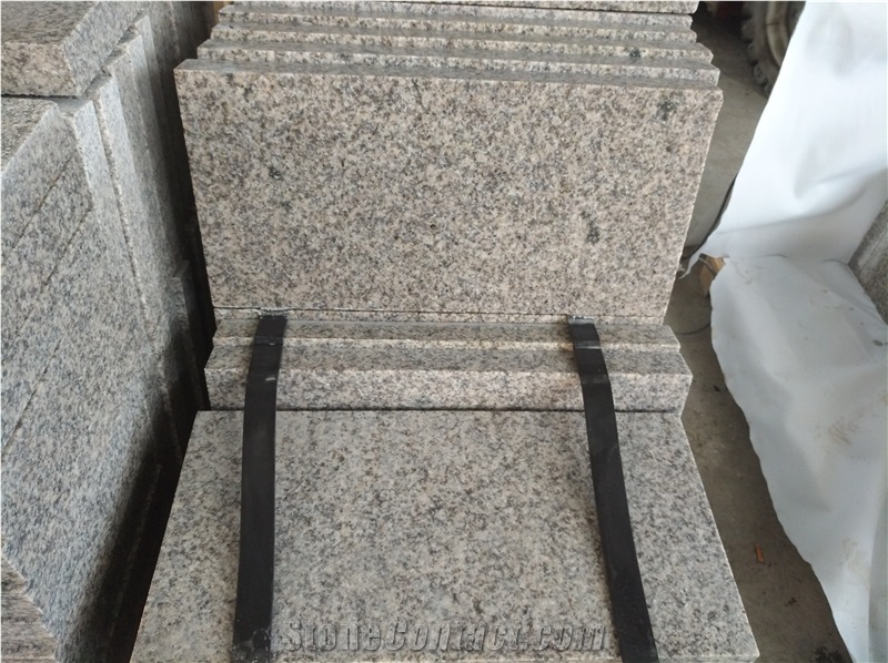 G665 Flamed Tiles, China White Granite Slabs & Tiles