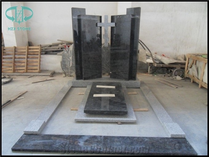Absolute Black Granite Setting Monuments & Tombstones
