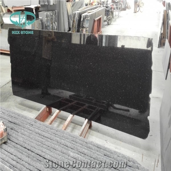 Black Galaxy Polished Bath Countertop/Bathroom Top/Desk Top/Vanity Top