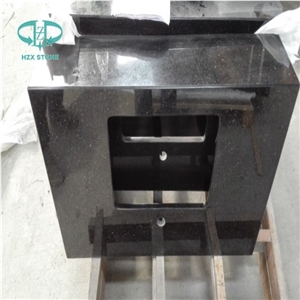 Black Galaxy Polished Bath Countertop/Bathroom Top/Desk Top/Vanity Top