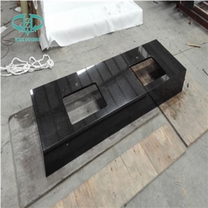 Black Galaxy Polished Bath Countertop/Bathroom Top/Desk Top/Vanity Top