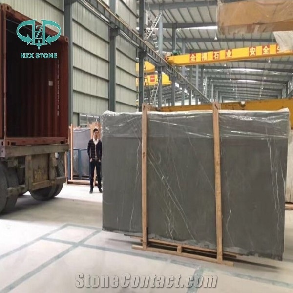Bulgari Grey Polished Slabs for Flooring